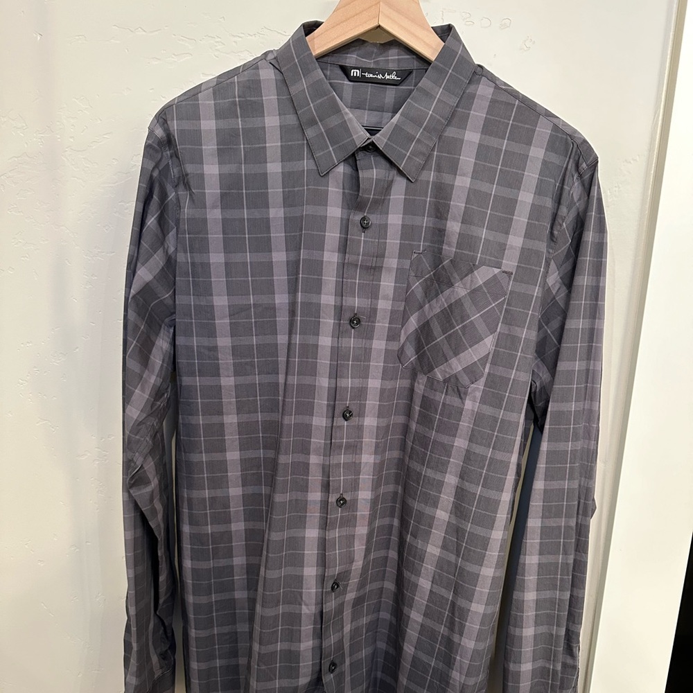 Travis Mathew Men’s Long Sleeve Button Up
